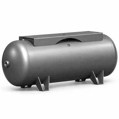 Rolair TNK200AH 200 Gallon Horizontal 200 PSI ASME Air Receiver Tank
