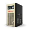 Ingersoll Rand Nirvana cycling refrigerated air dryer, angled front view showing control panel and ventilated cabinet.