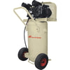 Ingersoll Rand P1.5IU-A9 Garage Mate 2 HP single-stage electric air compressor with 20-gallon vertical tank and wheels