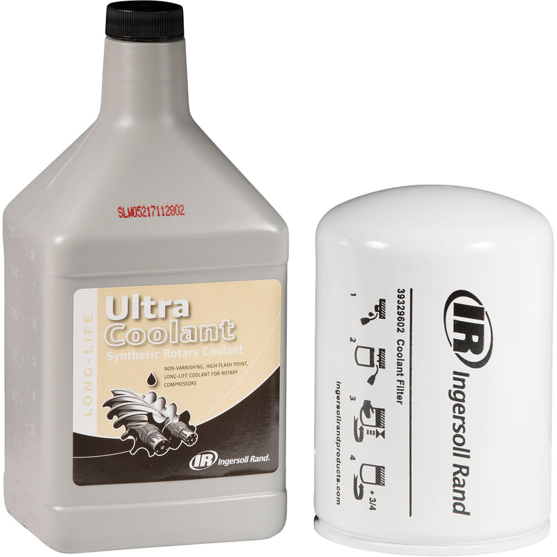 Ingersoll Rand Ultra Coolant lubricant and coolant filter, representative image for R-Series 4–11 kW rotary screw air compressor start-up kit.