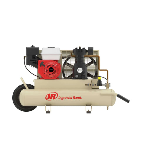 Ingersoll Rand SS3J5.5GH-WB 5.5 HP single-stage gas-powered wheelbarrow air compressor with Honda engine