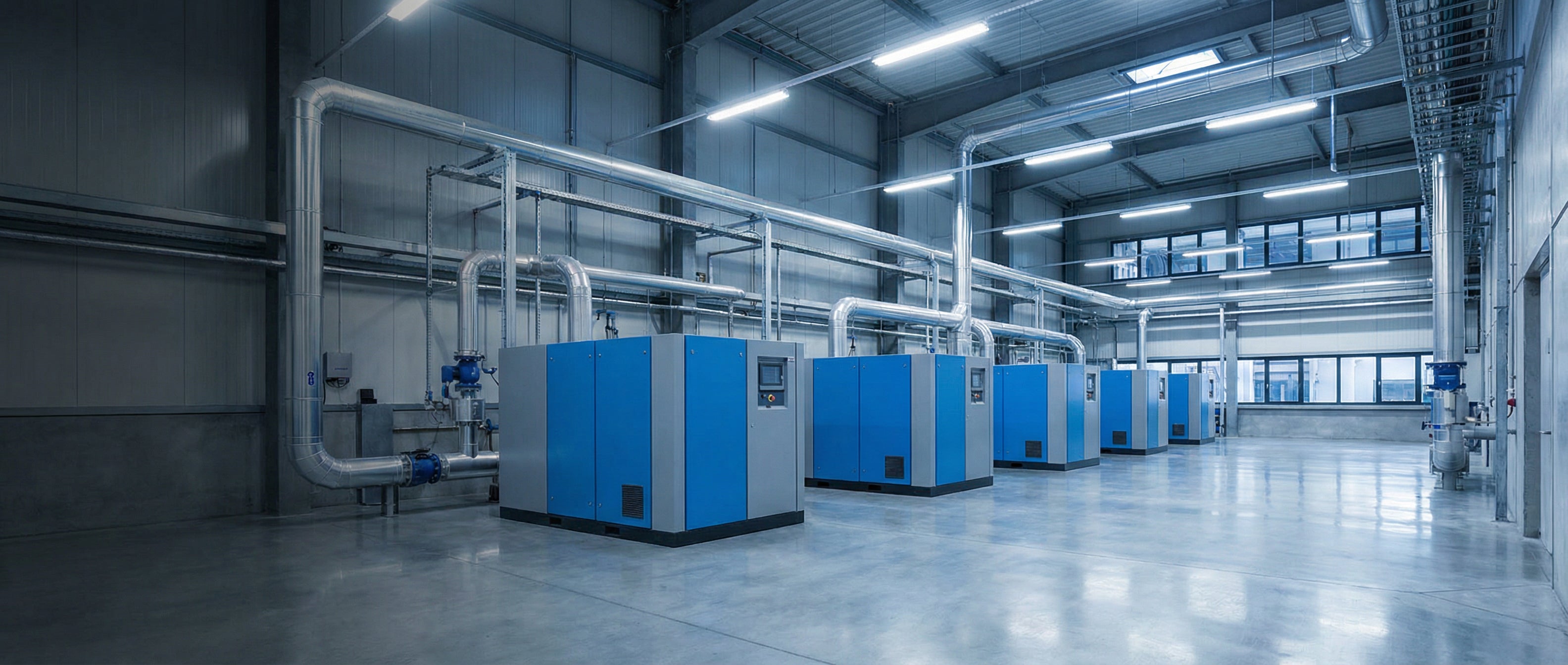 Industrial compressed air systems